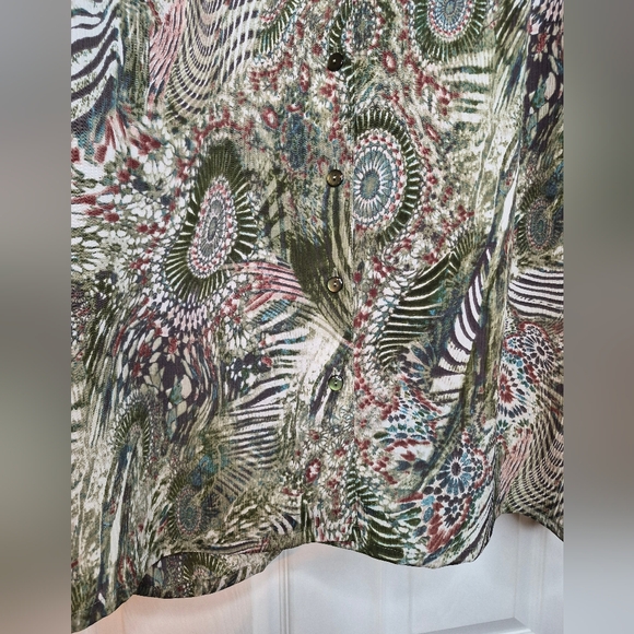 Vintage DonnKenny Short Sleeve Blouse - Picture 5 of 9